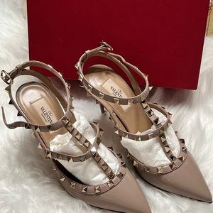 Valentino Garavani Rock Studs Heels sz 37